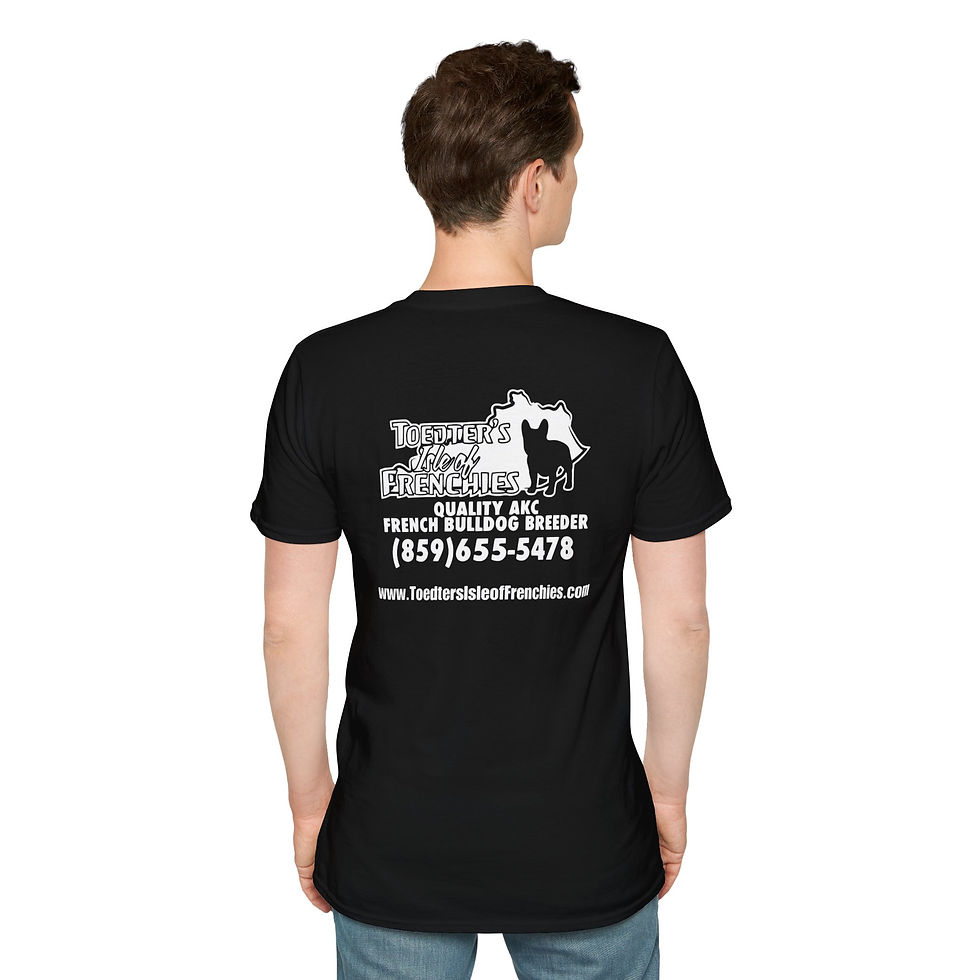 Thumbnail: Official Toedter's Isle of Frenchies Unisex T-Shirt, Custom Graphic Tee