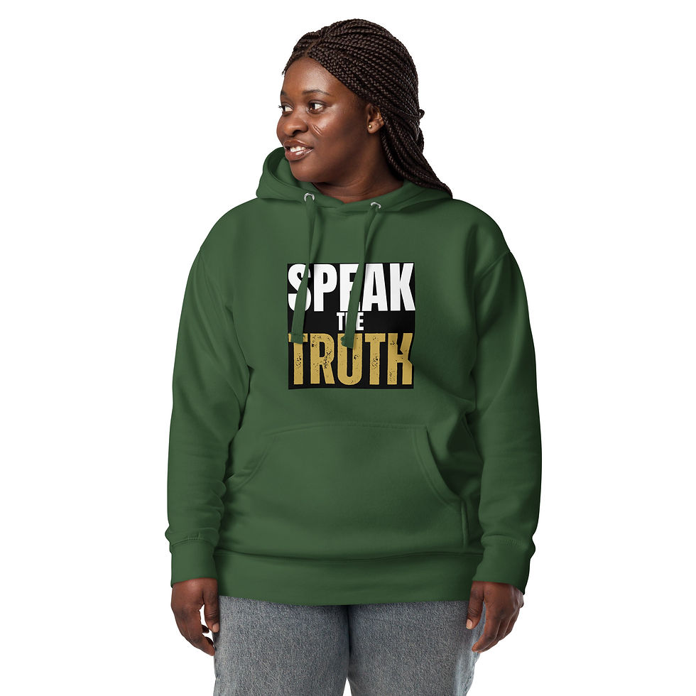Thumbnail: SPEAK THE TRUTH Unisex Hoodie copy copy