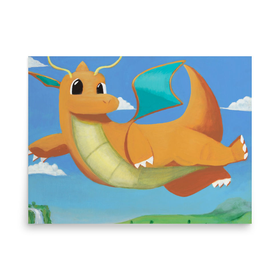 Thumbnail: Dragonite Poster