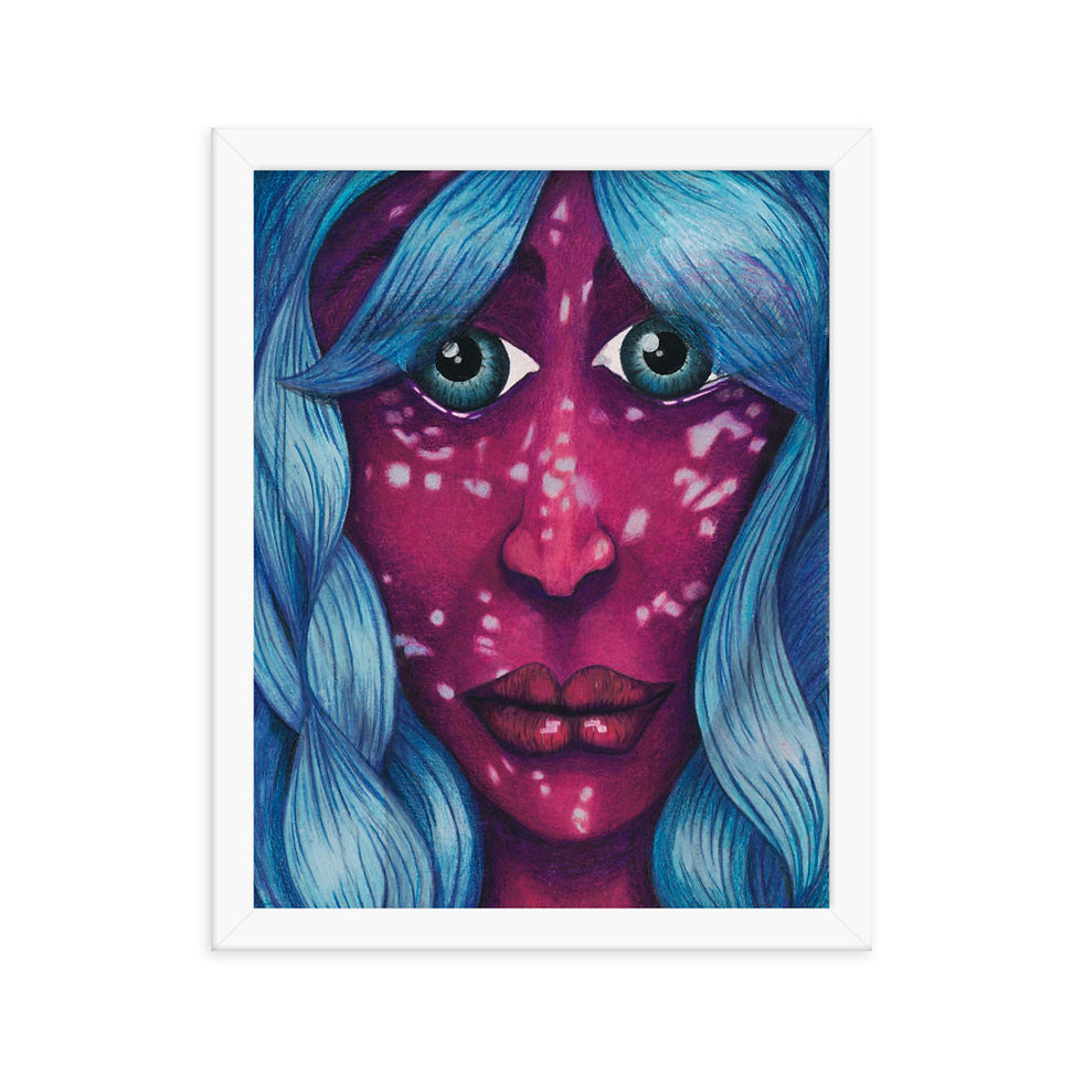Thumbnail: Framed Ruby poster