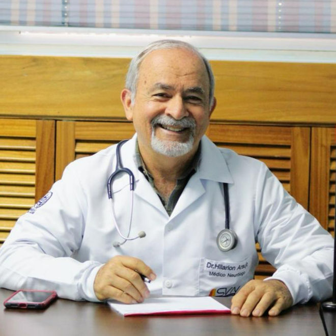 Dr. Hilarión Araujo, Neurología