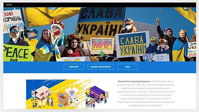 Image of protestors holding signs with messages of support for Ukraine__edited.jpg