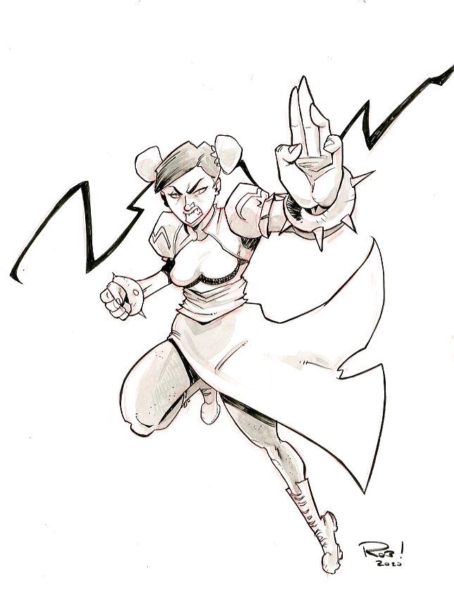 Warm-Up Sketch: CHUN LI