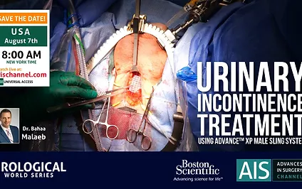 Urinary Incontinence Treatment Using Advance Xp Male Sling System