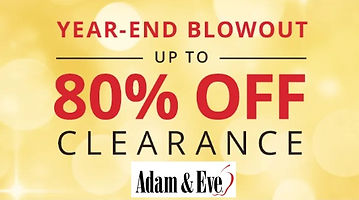 adam and eve year end blowout sale