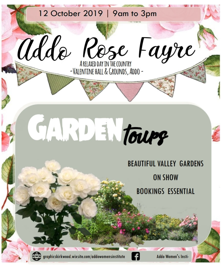 Addo Rose Fayre Garden Tours