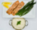 Salmon with 2 sides image