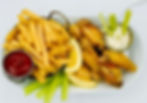Chicken Wings & French Fries image