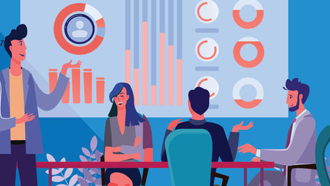 Visualisasi data dan infografis sebagai narasi visual