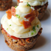 Meatloaf + Cupcakes = Meatloaf Cupcakes