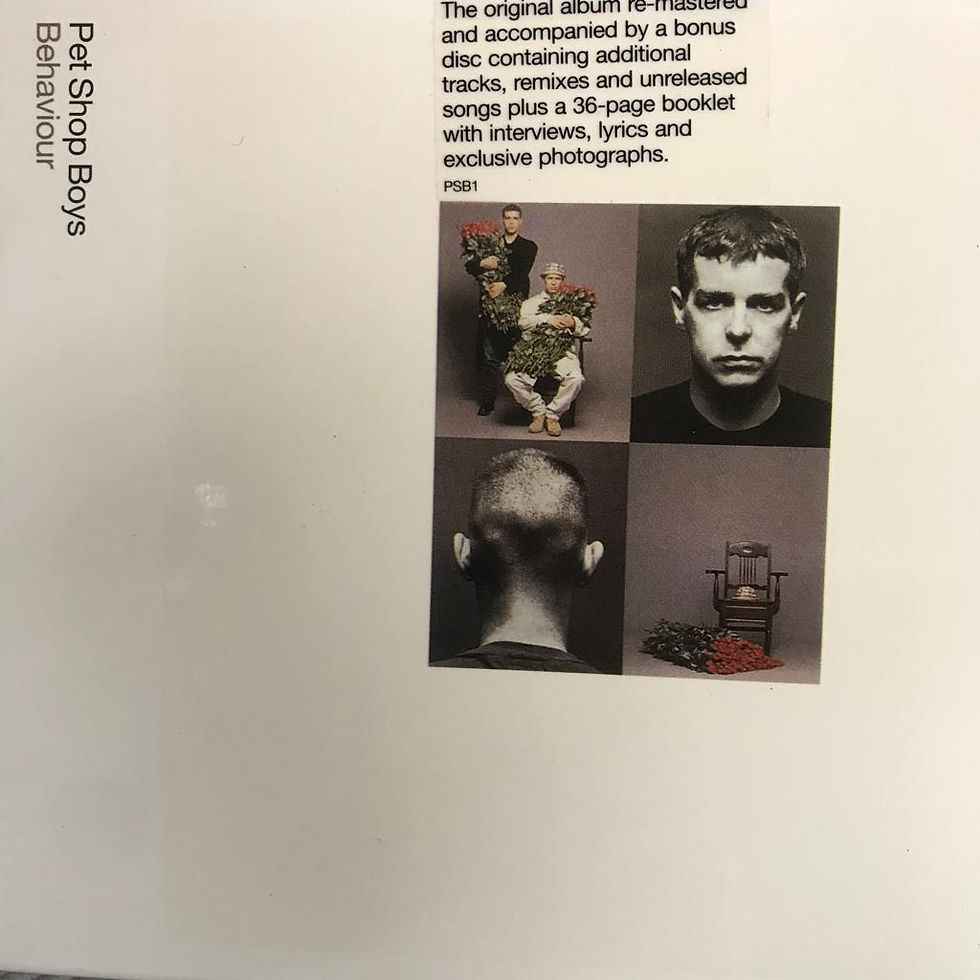 Pet Shop Boys – Behaviour / Further Listening 1990–1991