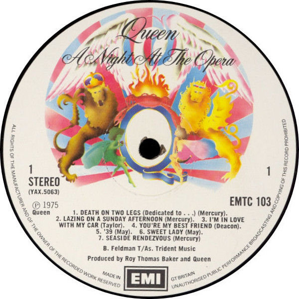 縮圖：Queen ‎– A Night At The Opera