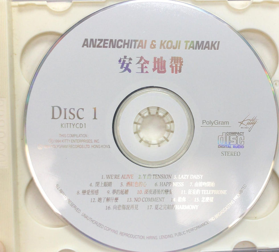 Thumbnail: 安全地帶  Anzen Chitai  - Anzenchitai, Kouji Tamaki Best ( 2 CD/香港版)