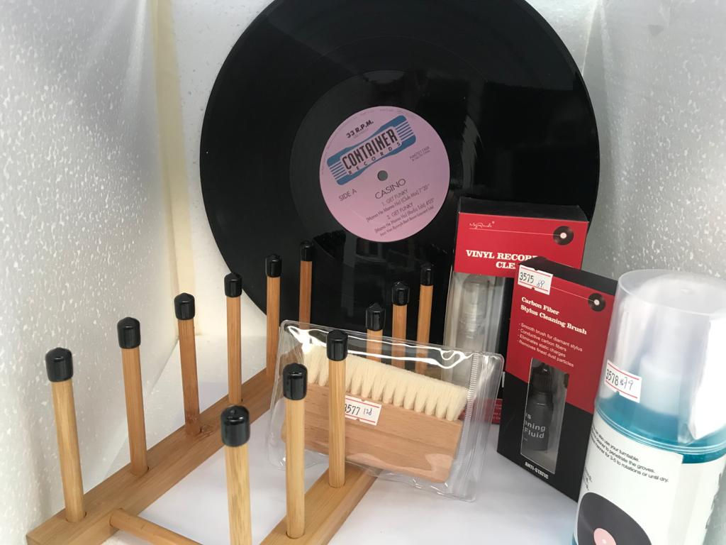 黑膠唱片護理及唱針清潔套裝 (共5件)-特價HK$399