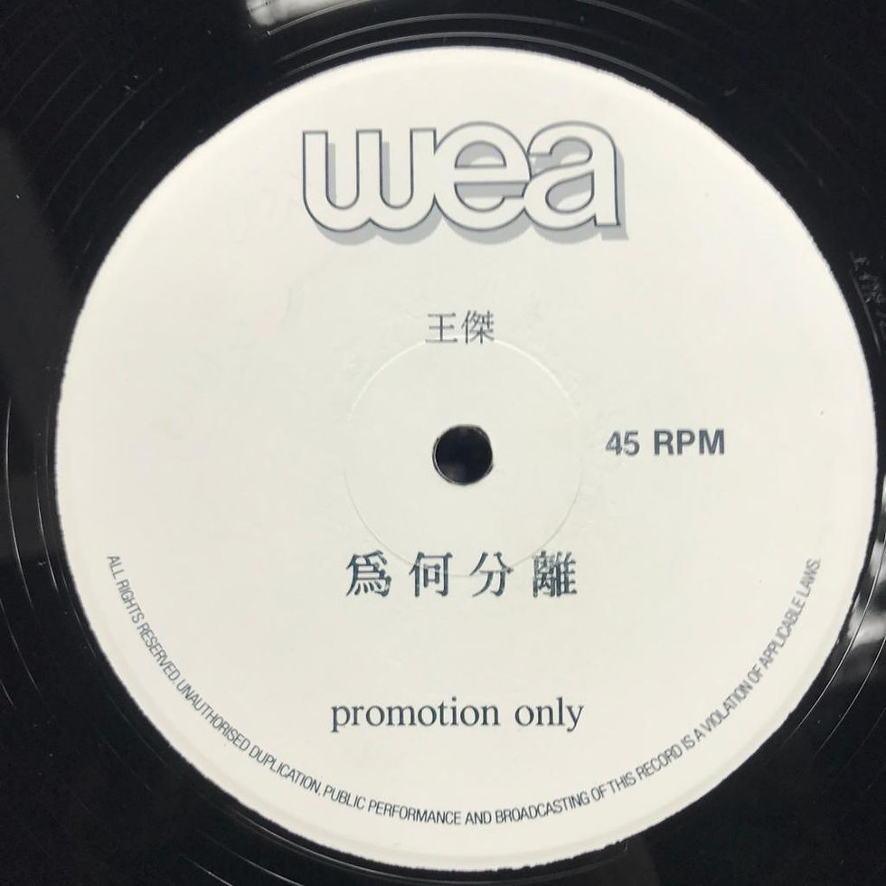 Thumbnail: 王傑  為何分離 白版