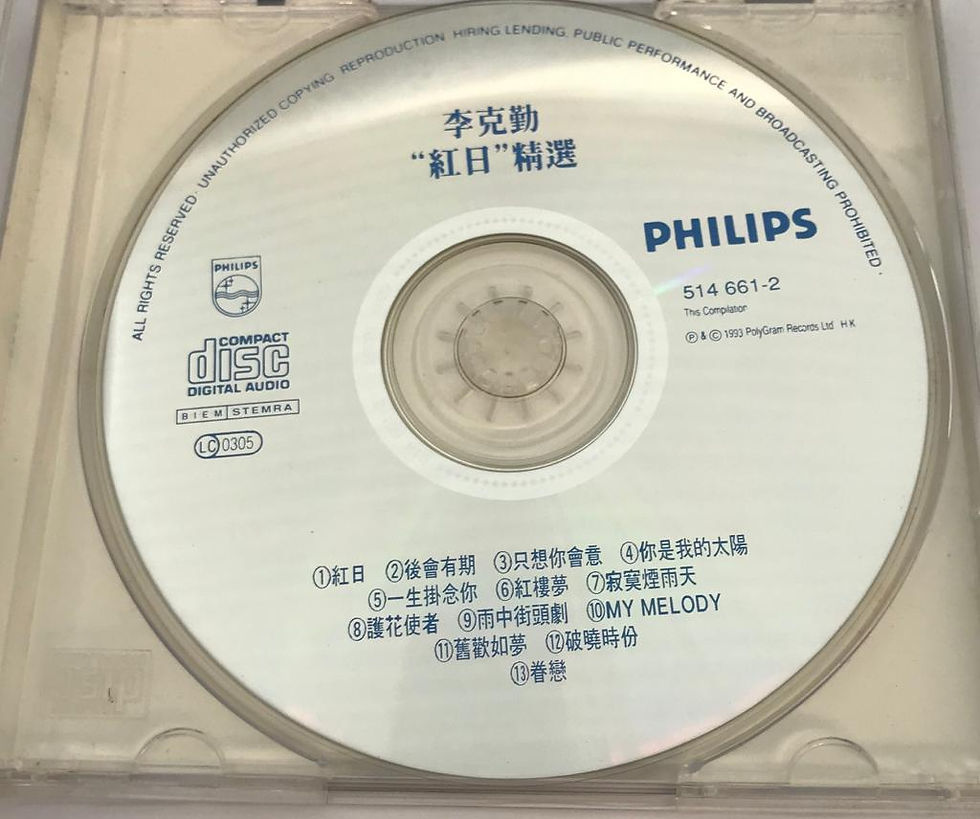 縮圖：李克勤 ‎– 紅日精選