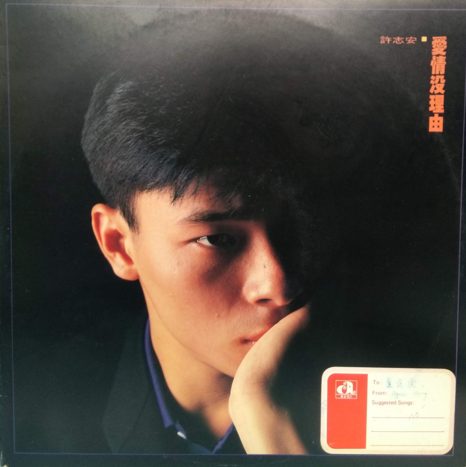 許志安 愛情沒理由(白版)