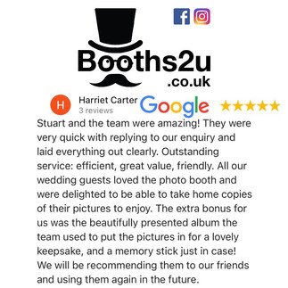 Photo Booth hire booths2u.co.uk review