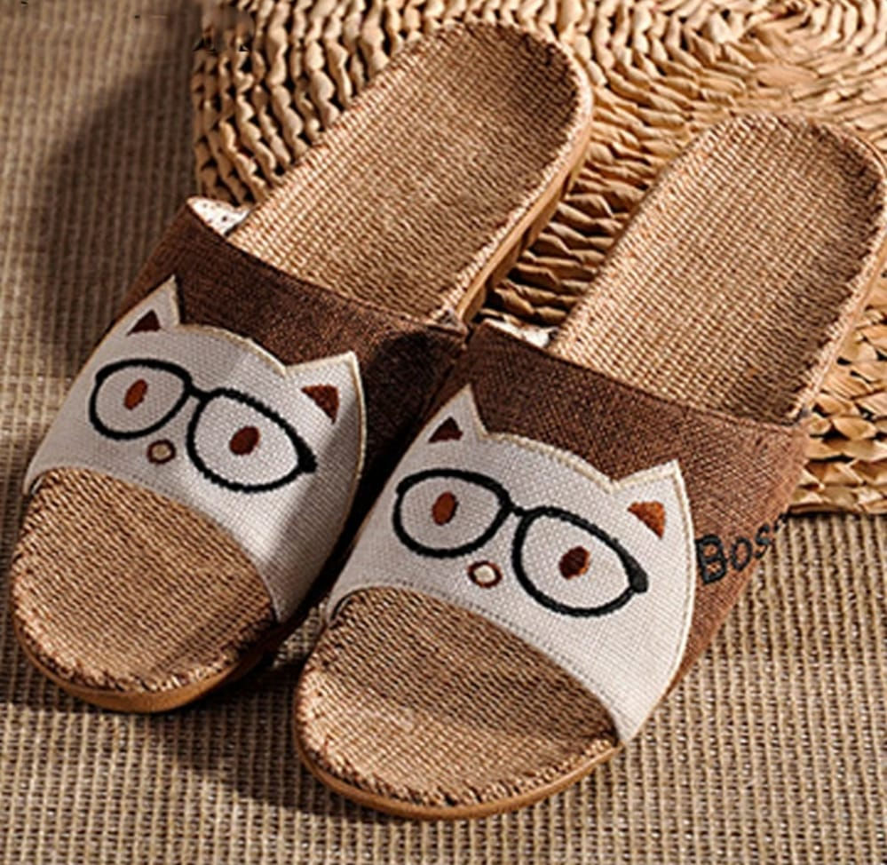 Sandália Rasteira Gatinho Fofinho