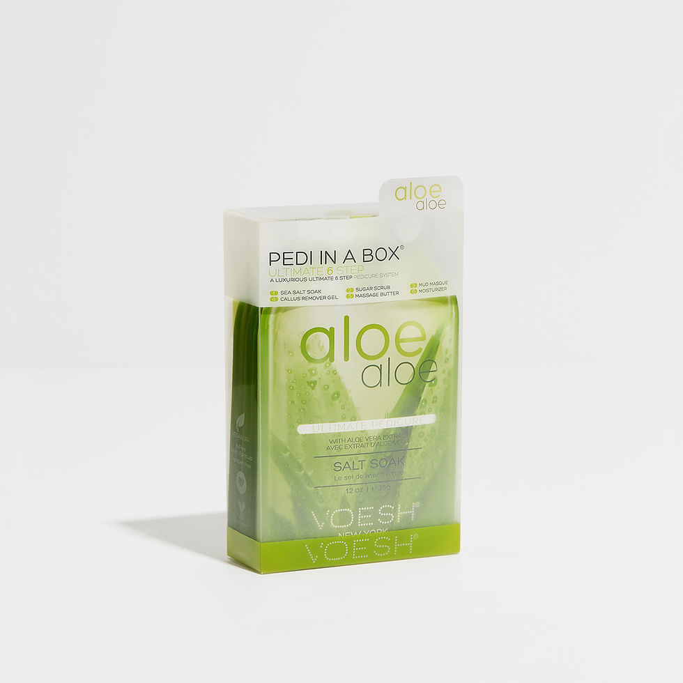 Pedi In A Box 6 Step Ultimate SPA Pack ALOE