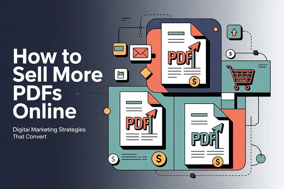 How to sell more PDFs online
