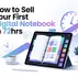 How to Sell Your First Digital Notebook in 72 Hours (Beginner-Friendly Guide)