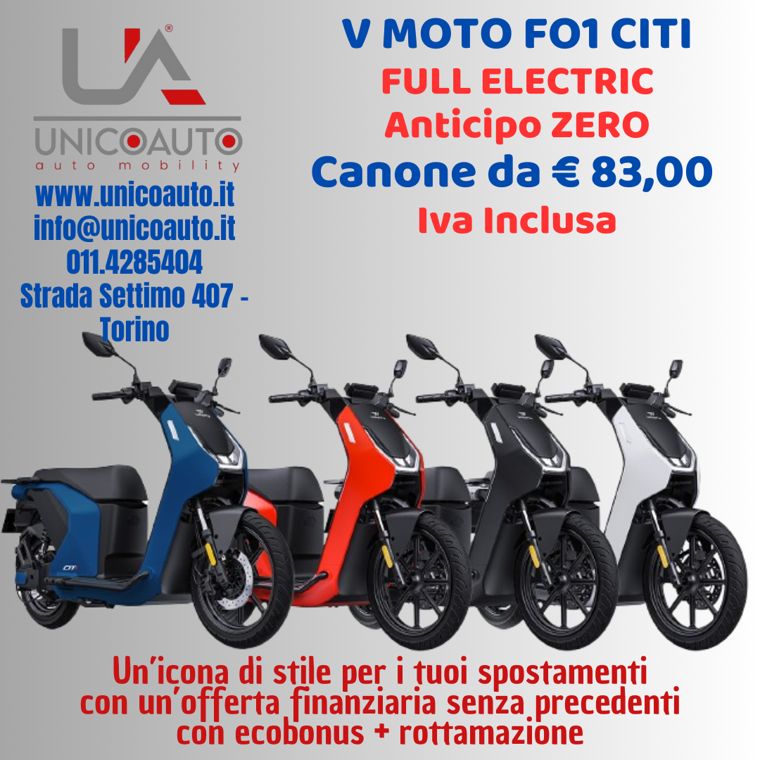V MOTO F01 CITI - FULL ELECTRIC