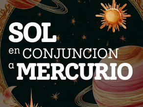 Sol en conjunción a Mercurio de Tránsito o de Revolución Solar