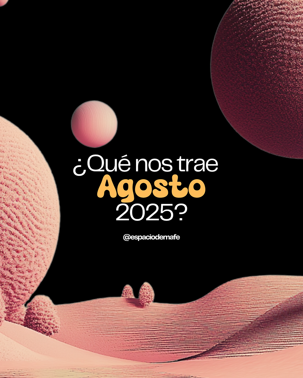 Energía astrológica de agosto 2025