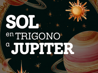 Sol en trino a Júpiter de Tránsito