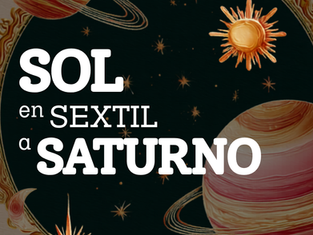 Sol en sextil a Saturno de Tránsito