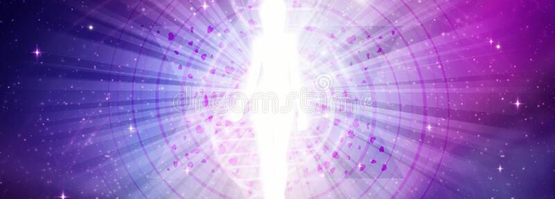 énergie-spirituelle-violet-flamme-puissance-adn-spirale-univers-fractales-portail-lumière-