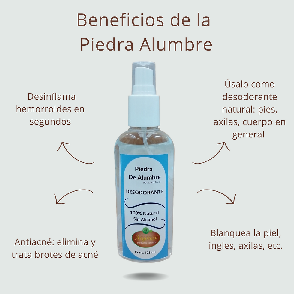 Spray de Piedra Alumbre