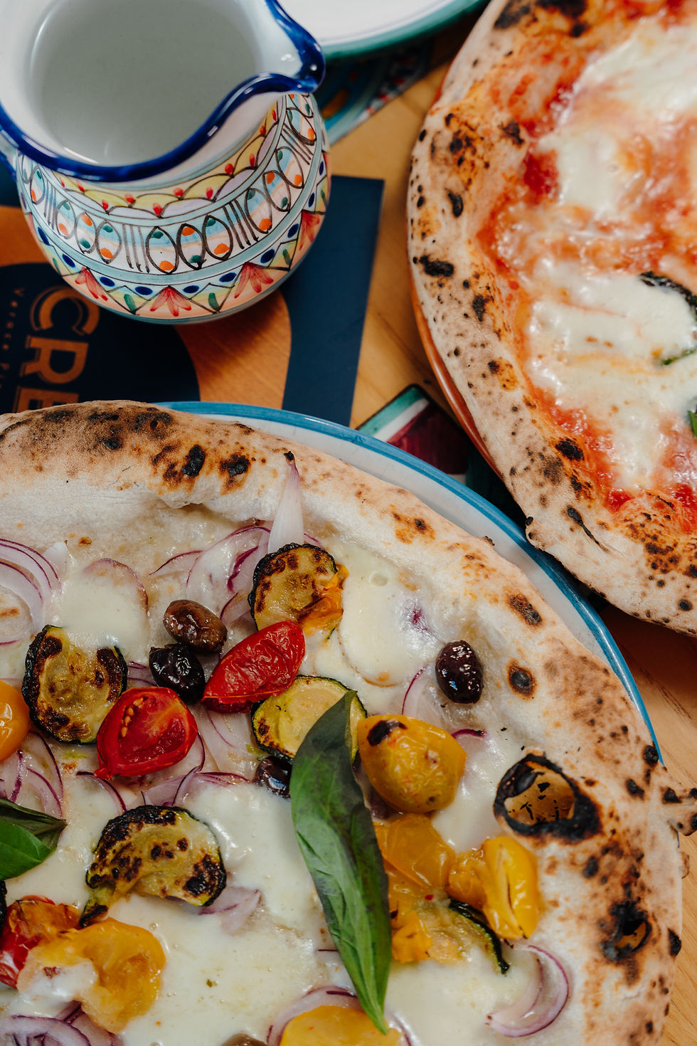 Wood-fired Neapolitan pizzas at Italian restaurant in York city centre – best pizza in York
