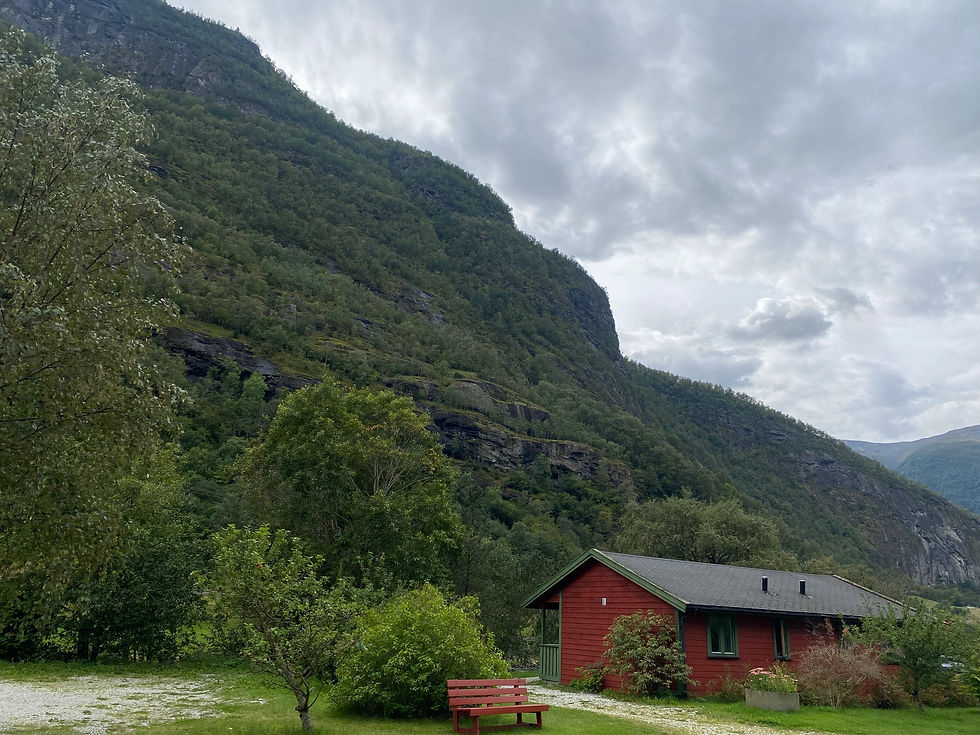 Red Cabin, Aurland, Norway