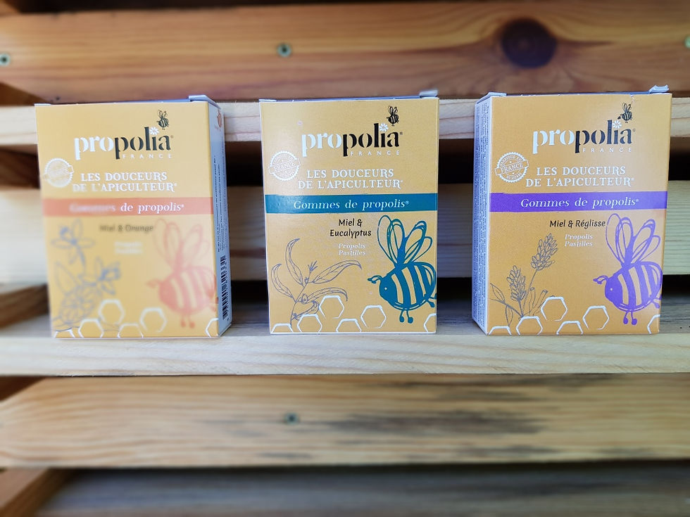 Gommes de propolis
