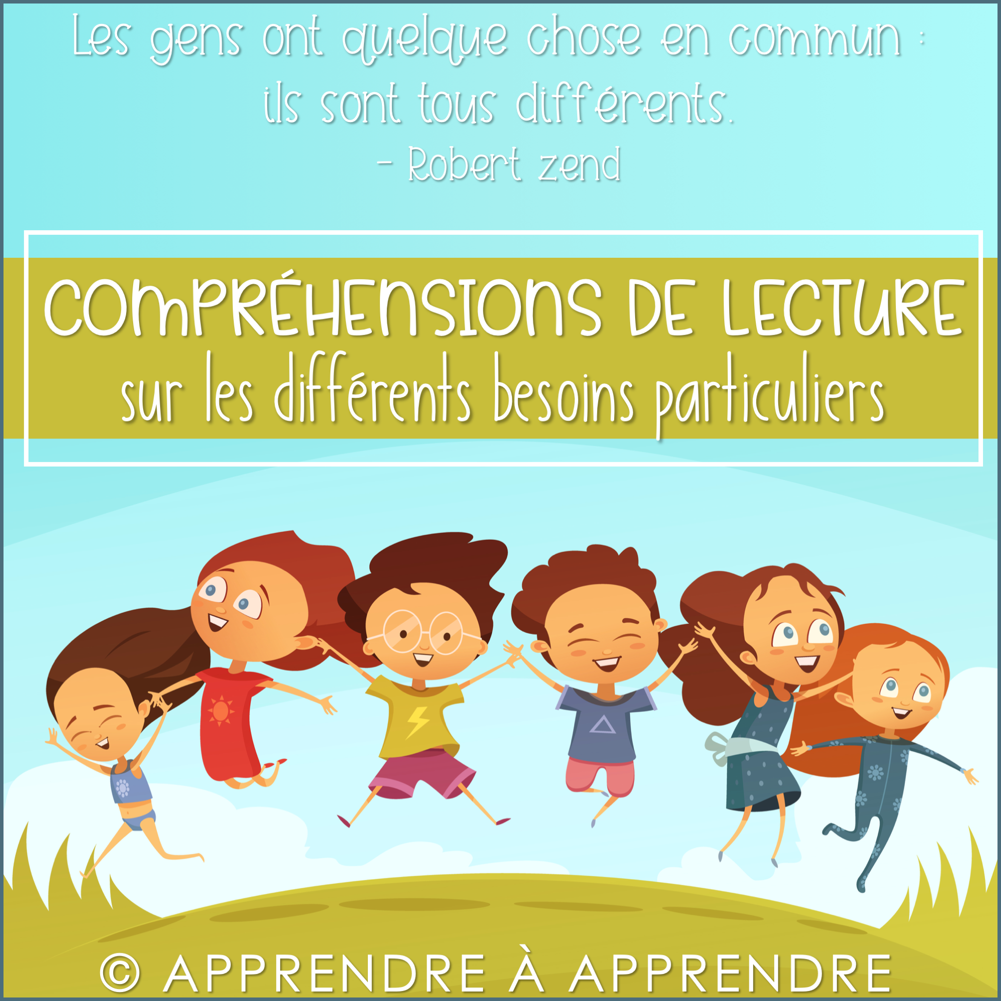 Compréhension de lecture besoins particuliers