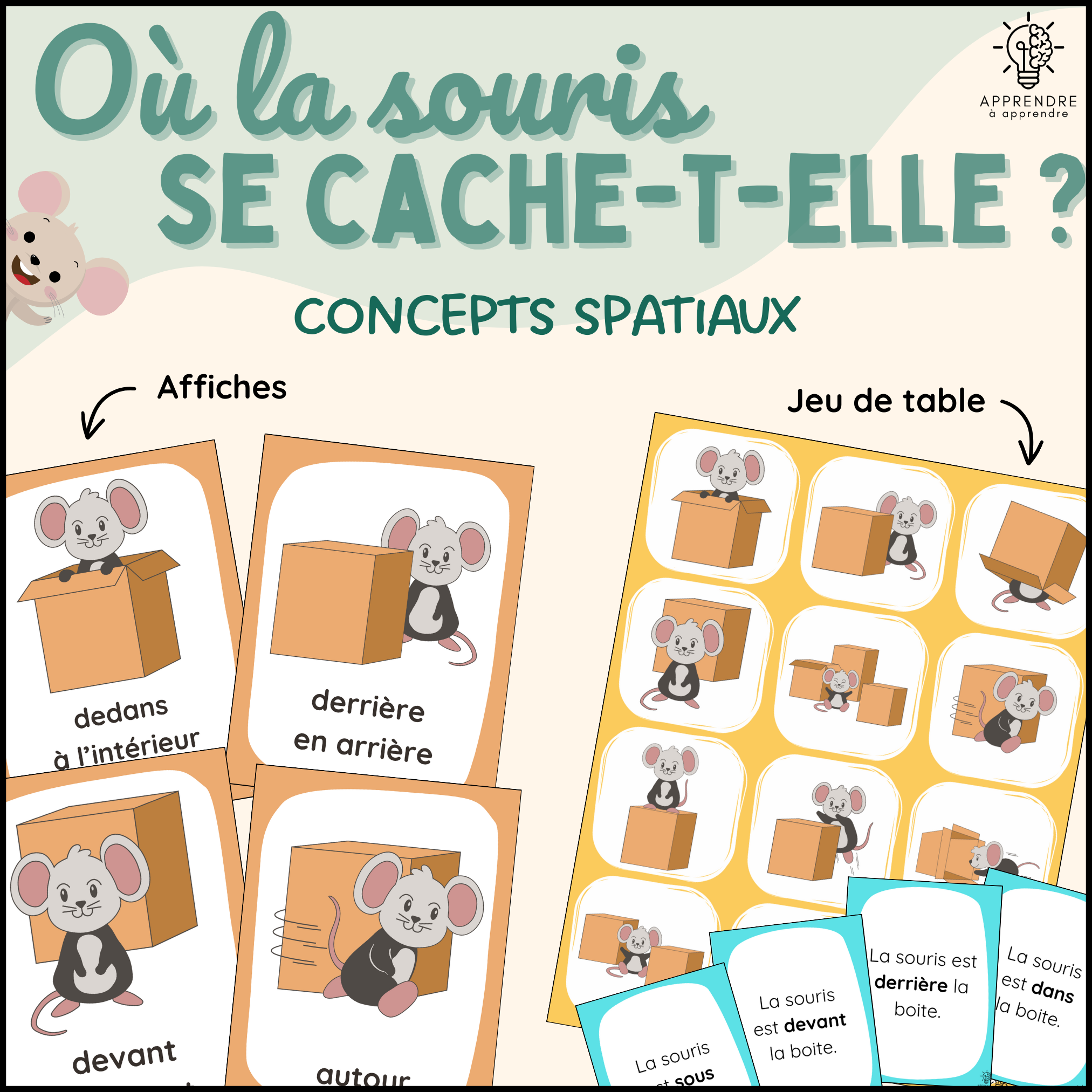 Où la souris se cache-t-elle ?