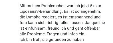5 Sterne Bewertung einer Kundin