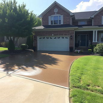 House washing (soft & power wash) in Wesley Chapel, FL by ODB Contractors Inc_