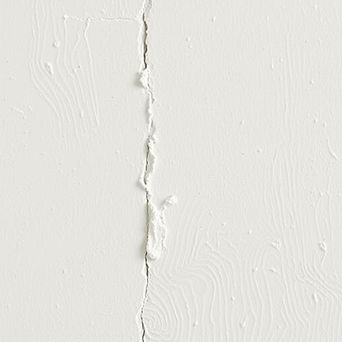Cracked drywall needing repair