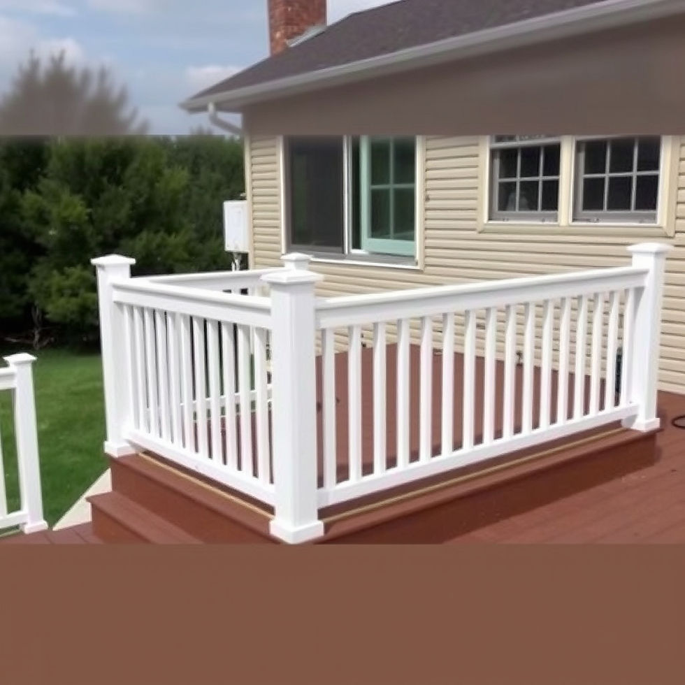 Finished deck repair job