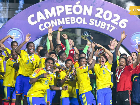 Colombia golea a Argentina y levanta el título Sub-17