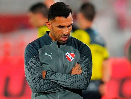 Carlos Tevez renuncia a la dirección técnica de Independiente de Avellaneda 