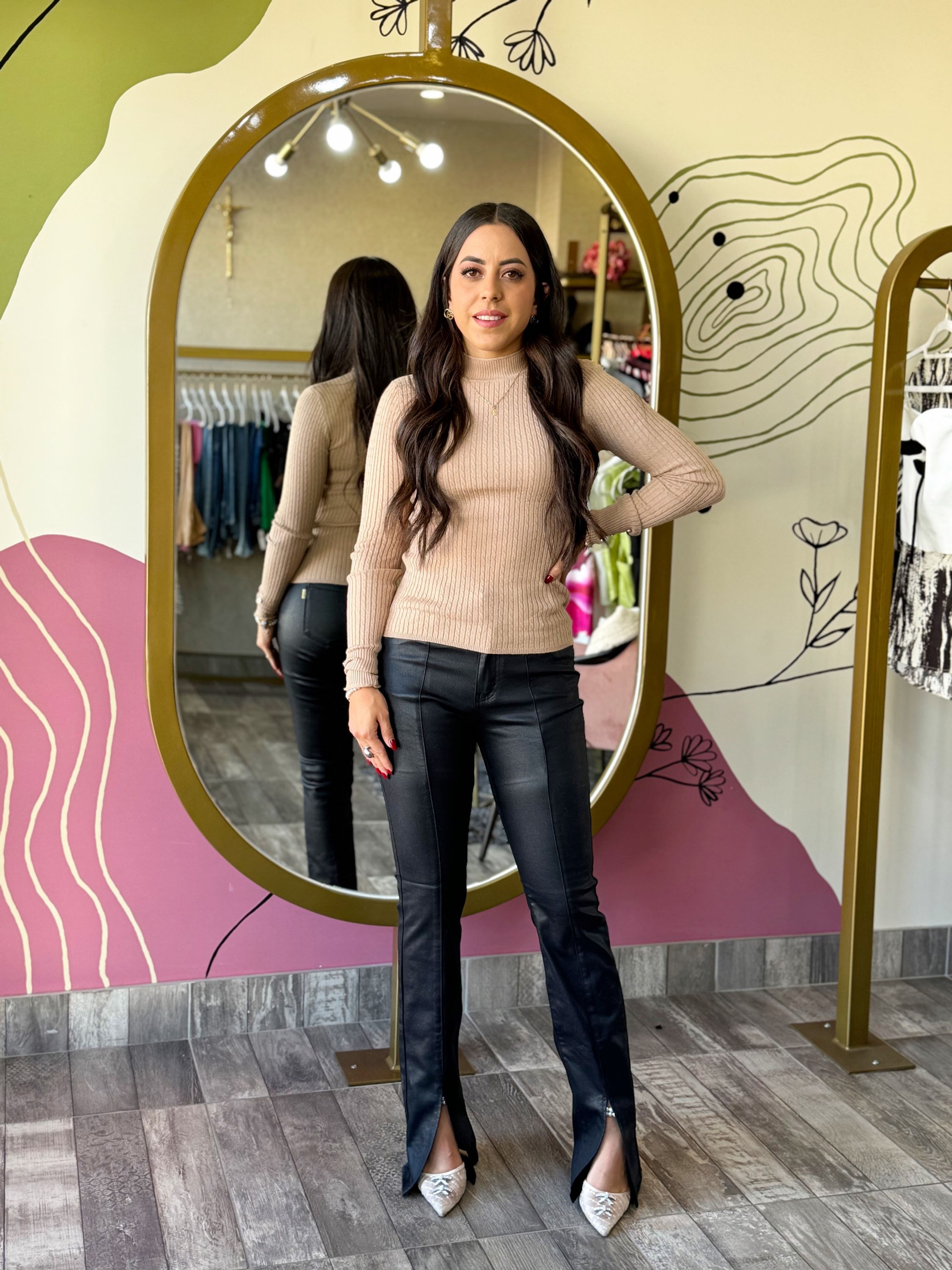 Blusa Interior Beige