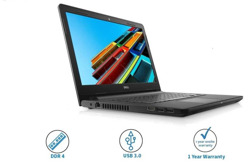 Thumbnail: Dell Inspiron Core i3 6th Gen - (4 GB/1 TB HDD/Linux) 3467 Laptop