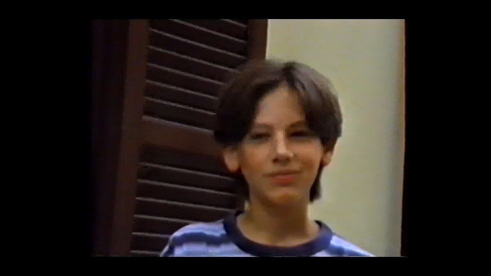 Paolo as a young child