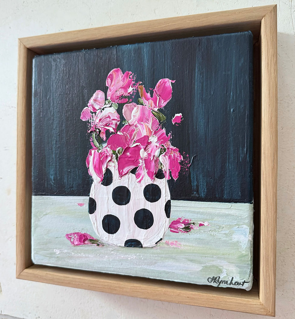 Thumbnail: Because You Make Me Smile (23 x 23 cm)