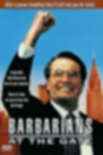DVD cover of the 1993 HBO television film Barbarians at the Gate, based on the book by Bryan Burrough and John Helyar. The film dramatizes the story of the RJR Nabisco leveraged buyout.