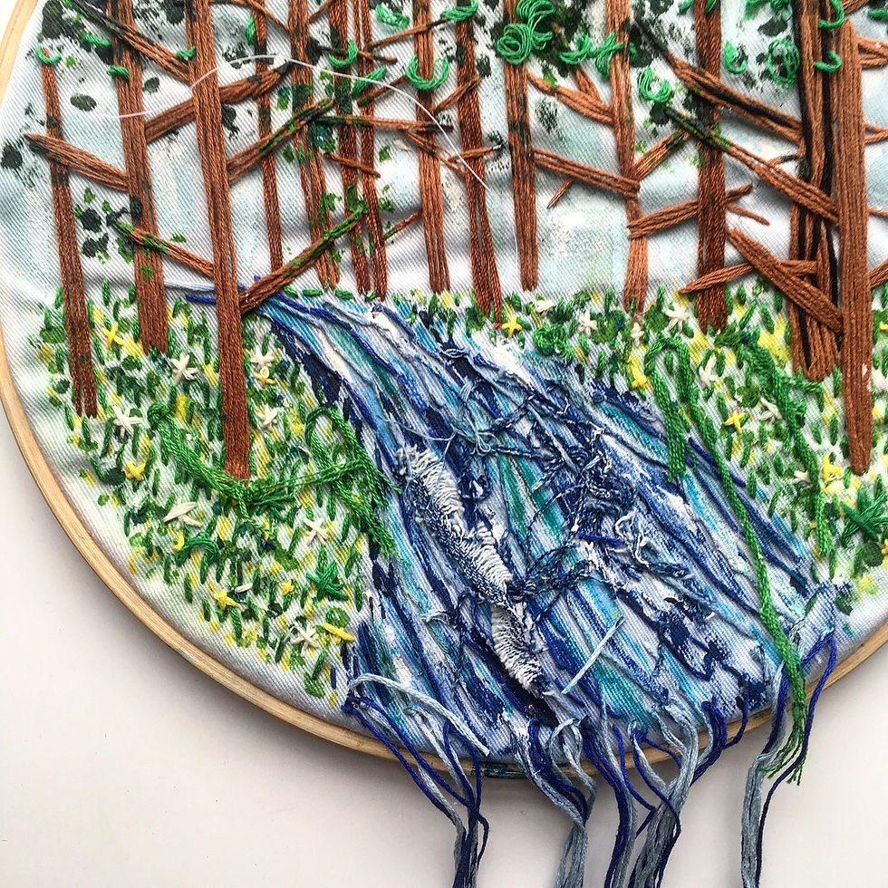 Forest Embroidery